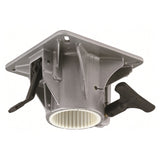 Garelick EEz-In 99026 Spider Swivel Fluted Silver Marine Boat