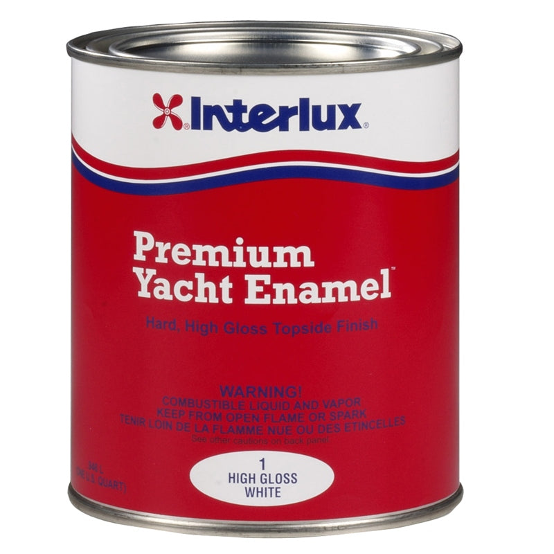 Interlux 5608417 Y1 Enamel Gloss White GL Marine Boat