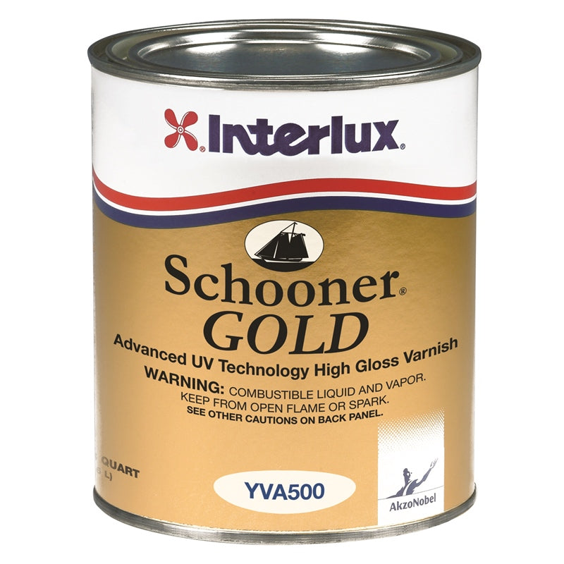 Interlux 5510170 YVA500 S'ner Gld Vrnsh Q Marine Boat