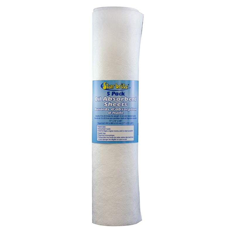 Star Brite 91845 Bilge Oil Pads 5PK Marine Boat