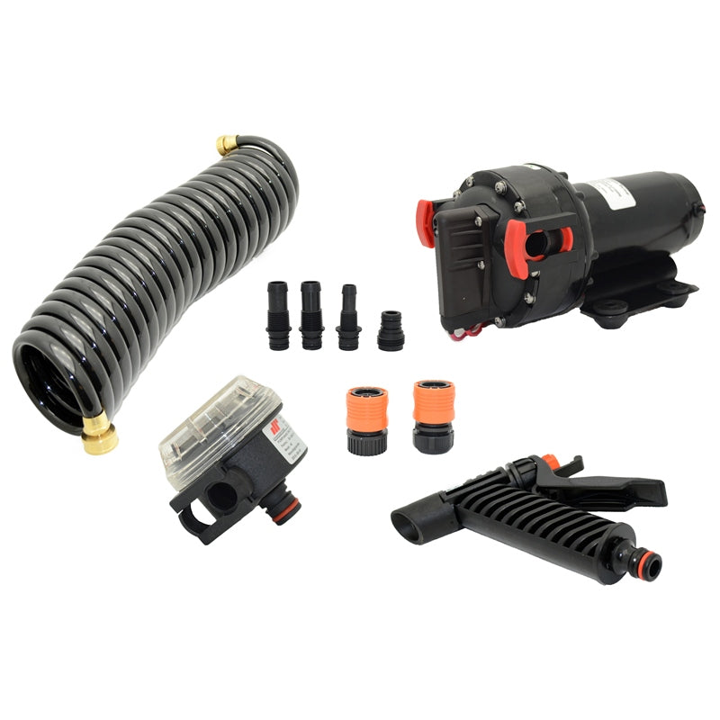 Johnson Pump 64534CL Aqua Jet Washdown Kit 5.2GPM Marine Boat