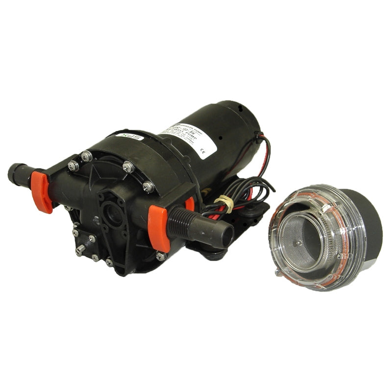 Johnson Pump 10-13252-103-BW Aqua Jet Baitwell 4.0GPM Marine Boat