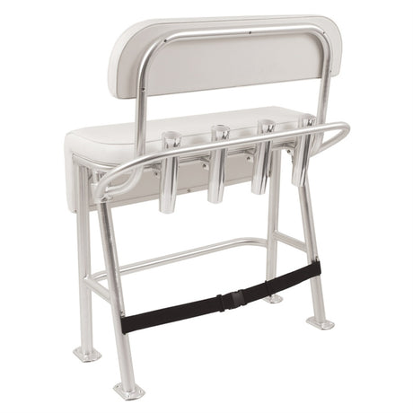 TACO Marine L10-2010BSA-1 Lean Post With Backrest