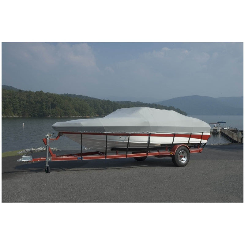 Carver 77119S-11 V-Hull Runabout I/O Cover 19'6"x96" Gray Marine Boat