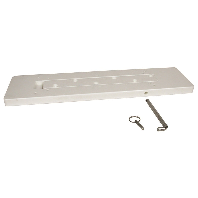 Motorguide MGA515A2 Troll Motor Removable Mnt Plate White Marine Boat