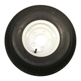 Americana Tire && Wheel 30100 Tire &&&& Wheel 570-8"B White Sld 5LUG Marine Boat