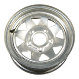 Americana Tire && Wheel 20234 Wheel Only 13"x4.50 5LUG Galvanized Spoke
