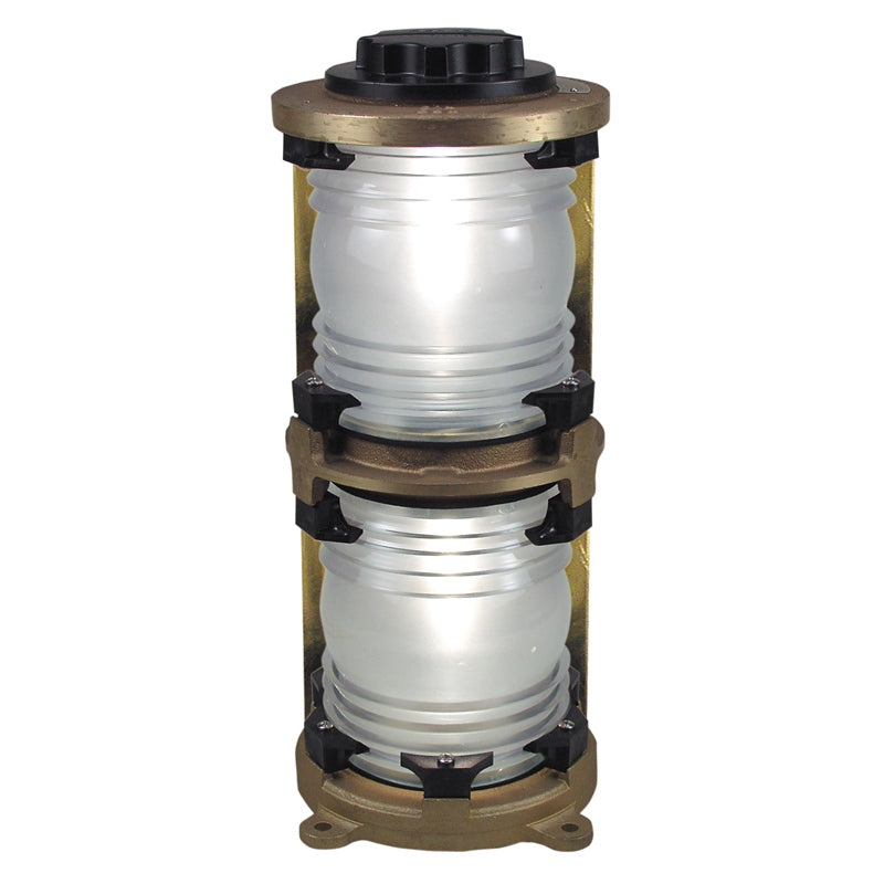 Perko 1165 E00 Plb Double Lens Brz Masthead Light White Marine Boat