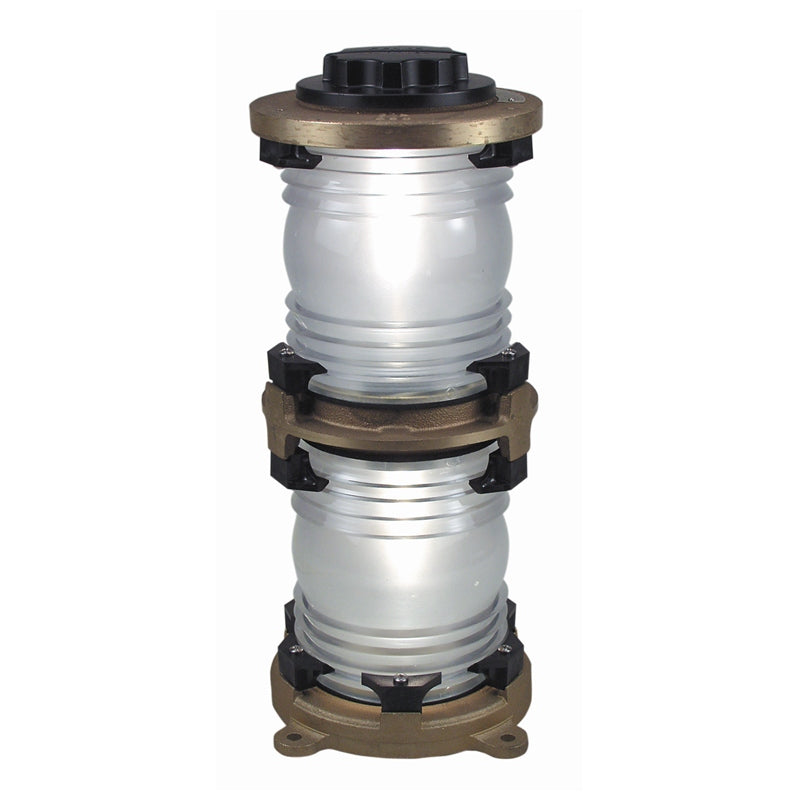 Perko 1167 E00 Plb Double Lens Brz All-Round Light White Marine Boat