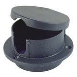 Perko 1057 DP0 Blk Rope Deck Pipe Black Marine Boat