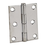 Perko 1293 DP9 Chr Butt Hinge 3" X 3" Marine Boat