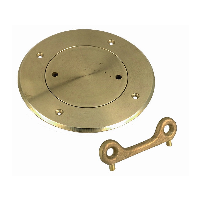 Perko 0526 006 Plb Deck Plate Cast/Brz 6" Marine Boat