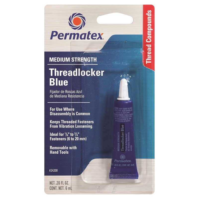 Permatex 24200 Thrd Lck Blue 242 6ML Marine Boat
