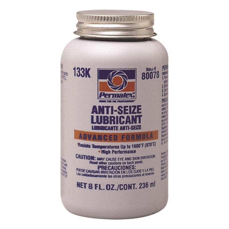 Permatex 80078 Anti-Seize Brsh Top 8OZ Marine Boat