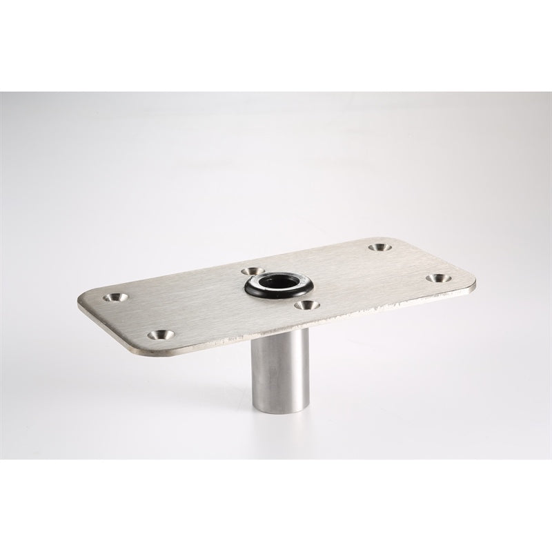 Swivl-Eze 64839 Pin Base Stainless Steel 4"x8" Nylon/Bsh Marine Boat