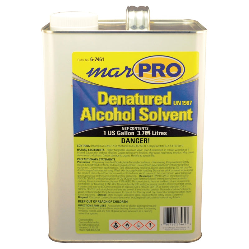 Marpro 2030902 Denatured Alcohol QT 2# Marine Boat