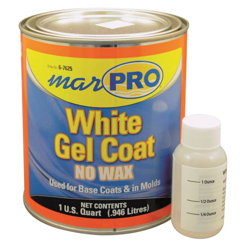 Marpro 2091532 GELCOAT NO WAX WHITE GAL