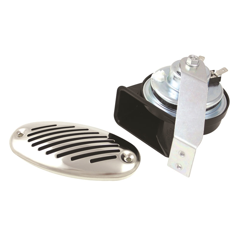 FIAMM 51808-23 Horn Low Note Mini Stainless Steel Marine Boat