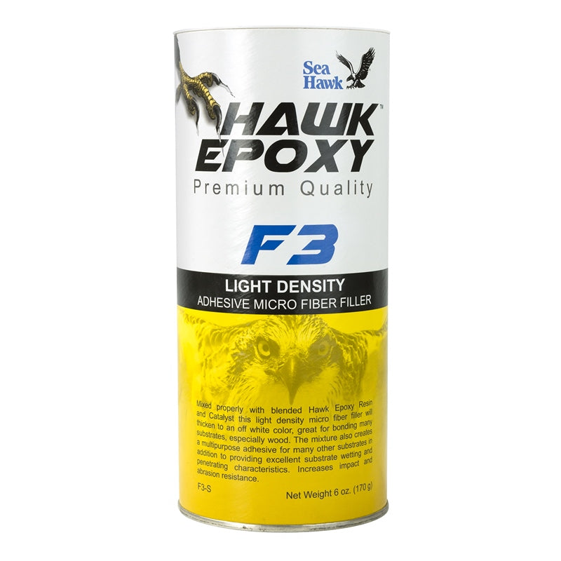 Hawk Epoxy F3-M Lgt Adh Mic Fibr Fillr 2 Marine Boat