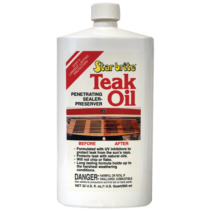 Star Brite 81632 Teak Oil QT Marine Boat