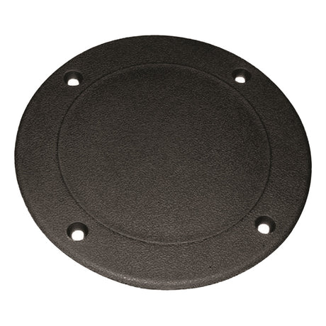 T-H Marine SDP-2-DP Deck Plate Screw Down 8" Black