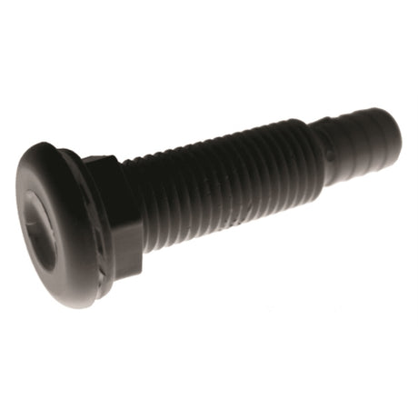 T-H Marine TH-750xL-DP Thru-Hull Long Black 3/4"