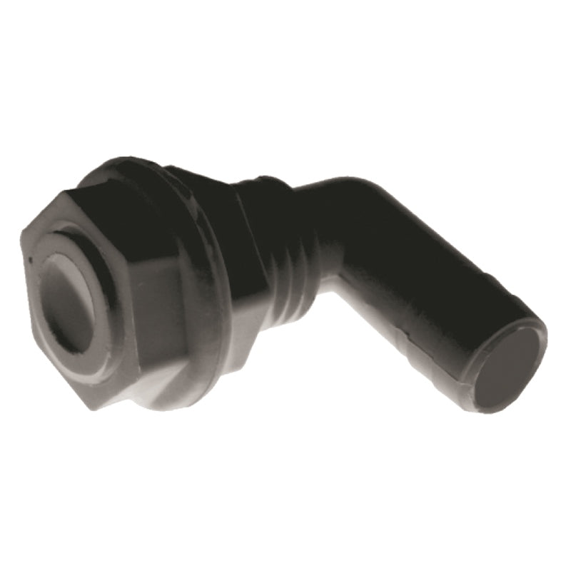 T-H Marine TH-90-B T/H Dbl Nut Black 3/4" 90*