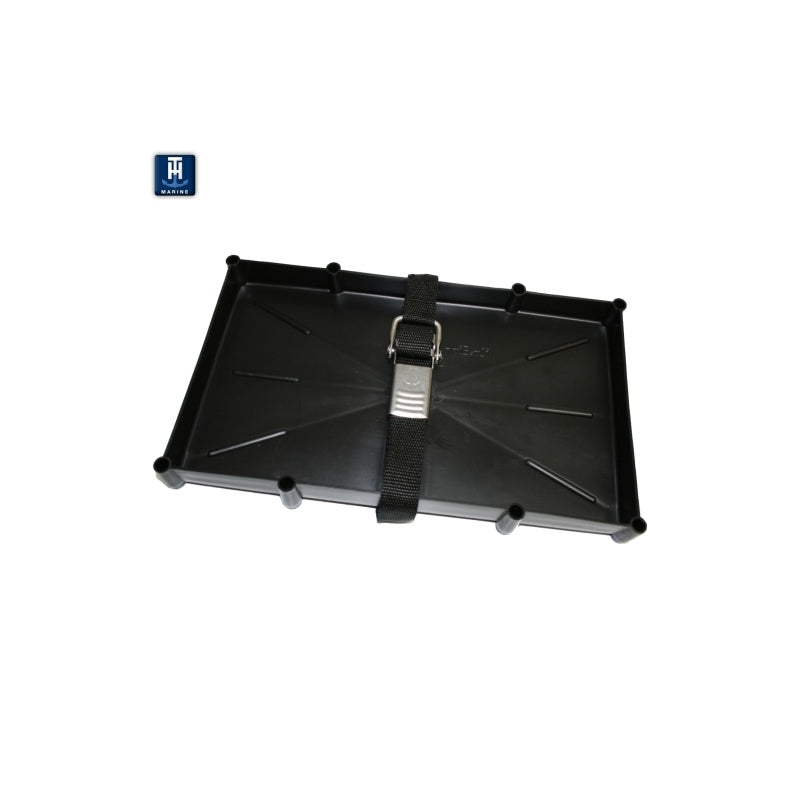 T-H Marine NBH-27-SSC-DP BATT TRAY W/SS BUCKLE 27