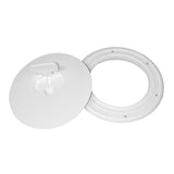 T-H Marine DPCAM-6-2-DP Deck Plate Quick Release White 6"