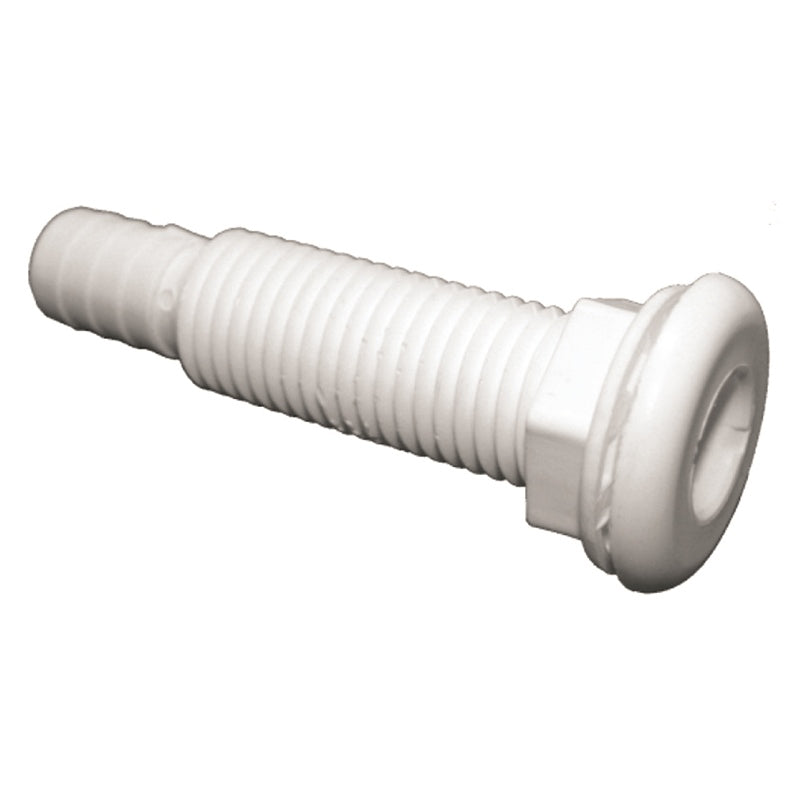 T-H Marine TH-752XL-DP THRU-HULL LONG WHT 3/4"
