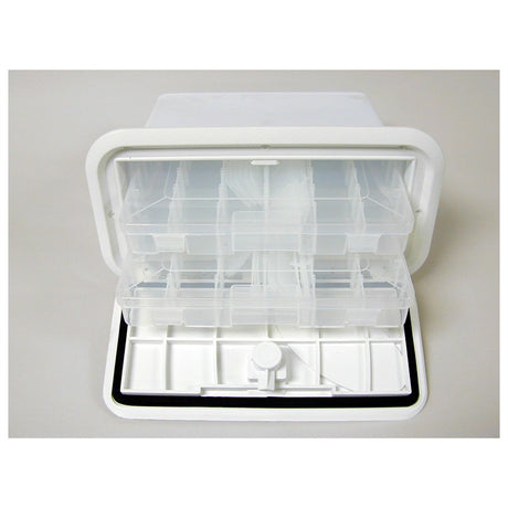 T-H Marine TDS-0714-2T-2P Tackle Center 7x14 2T WH