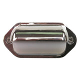T-H Marine LED-51822-DP Courtesy Lite White LED Oblong Chr/Bzl