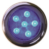 T-H Marine LED-51832-DP Puck Lite Surface Mnt Stainless Steel Bzl 4" Blu LED