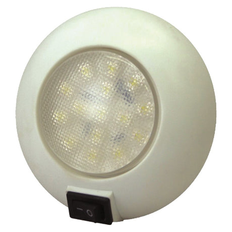 T-H Marine LED-51830-DP Dome Lite With Switch 4" Red LED