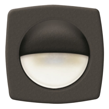 T-H Marine LED-51891-DP Courtesy Lite White LED Sqr/Black Bzl