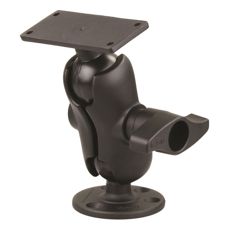RAM Mounts RAM-D-202-25-C-202U Ram 2x5 Short Marine Boat