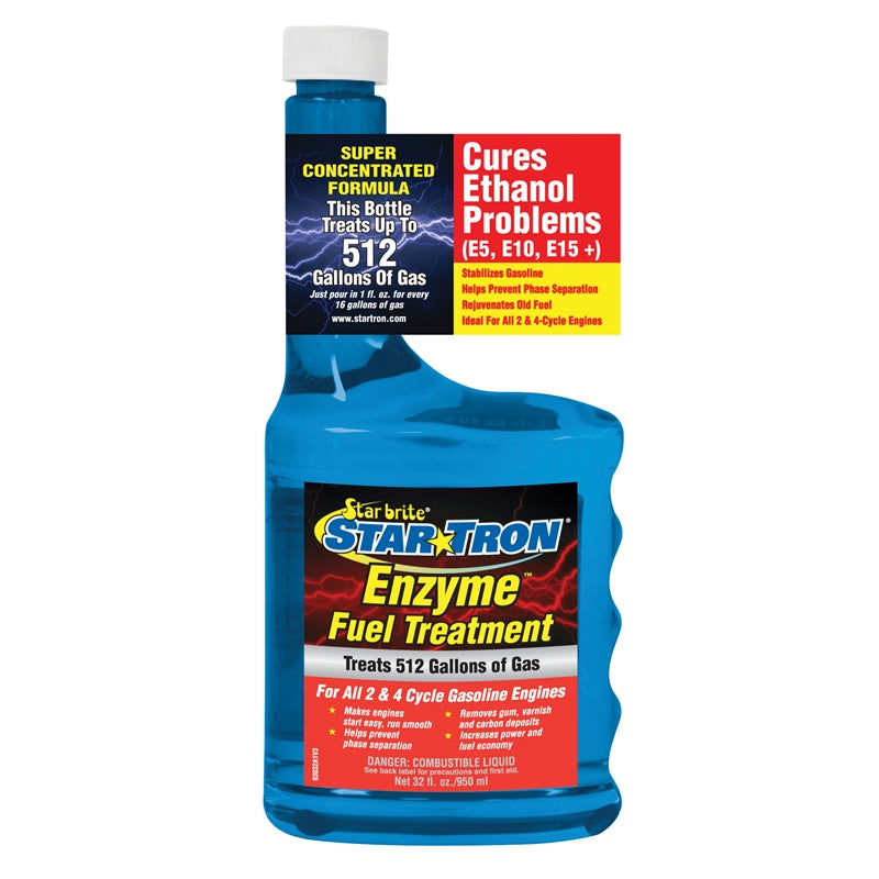 Star Brite 93032 Star Tron Gas Additive 32OZ Marine Boat