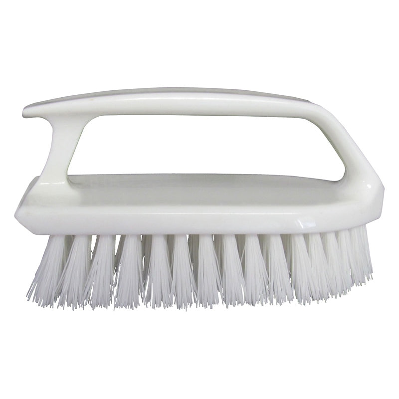 Star Brite 40027 Hand Scrub Brush Curved Handle Marine Boat