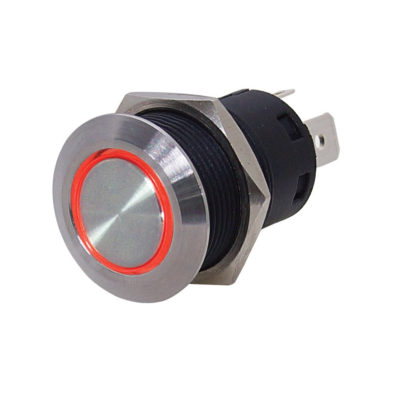 Marpac 7-1222 PUSH ON SWITCH RED RING LED ON/OFF