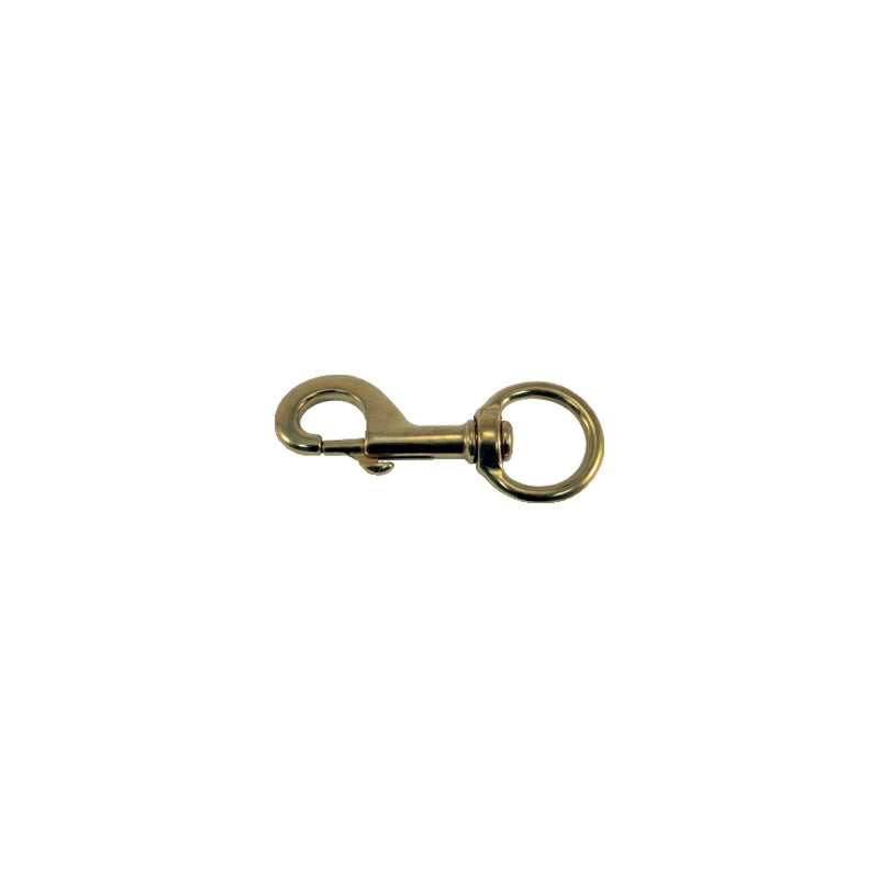 Marpac 7-1360 Brass Bolt Snap Swivel Eye 3/4 2/CD Marine Boat