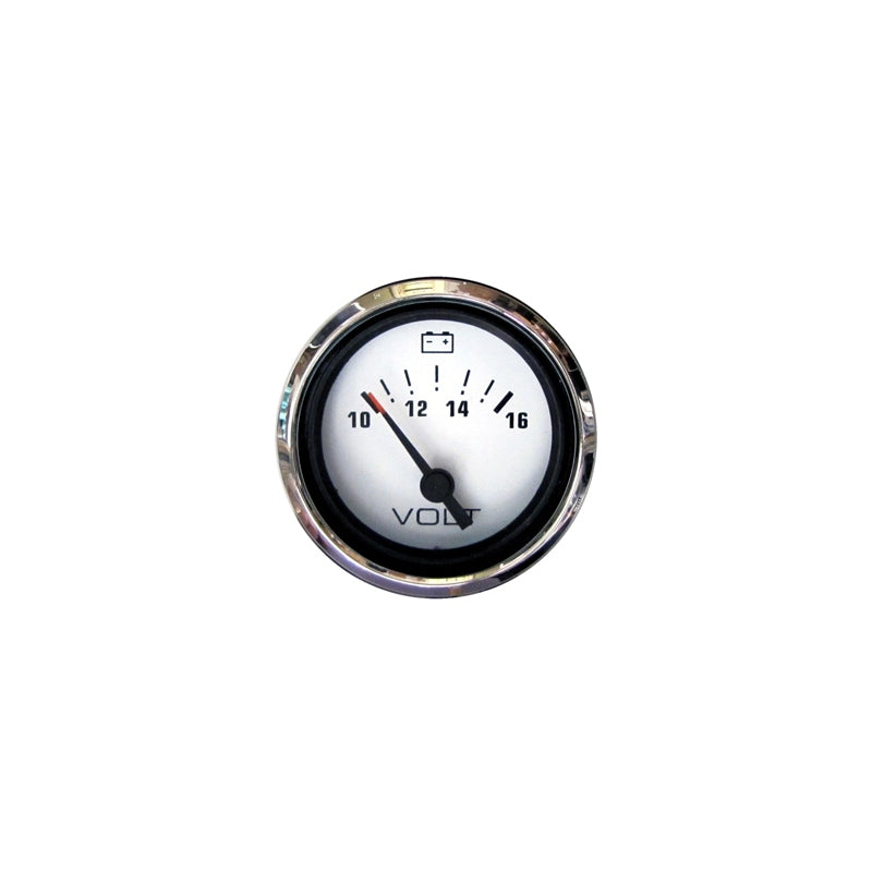 Marpac 30864 Engine Gauge Stainless Steel Bezel Voltmeter Marine Boat