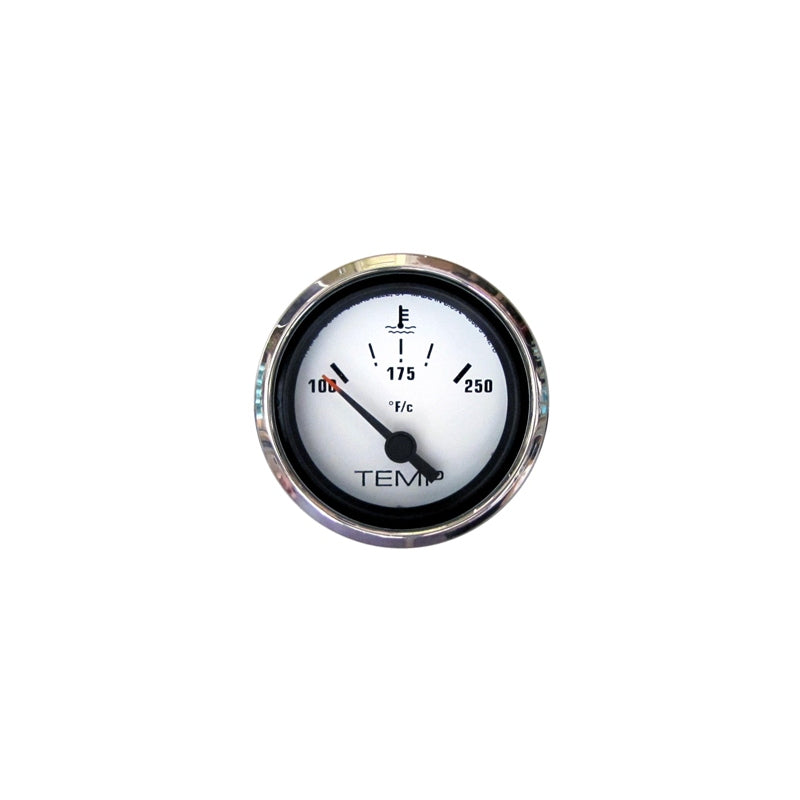 Marpac 33786 Engine Gauge Stainless Steel Bezel Io-Inbd Water Temp Marine Boat