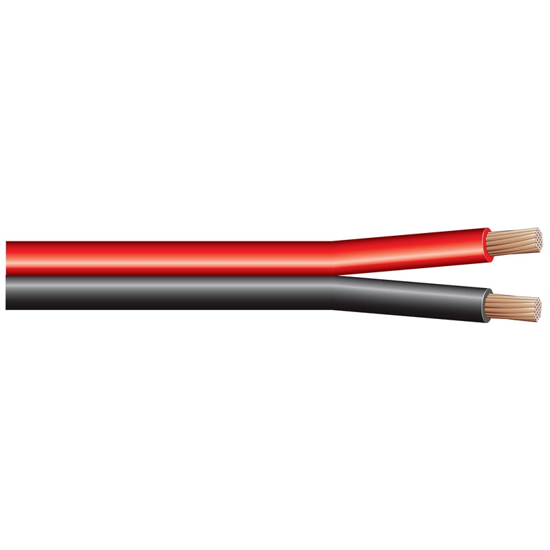 Marpac 905985 Bonded Wire 18/2 AWG 100' RD/BK Marine Boat