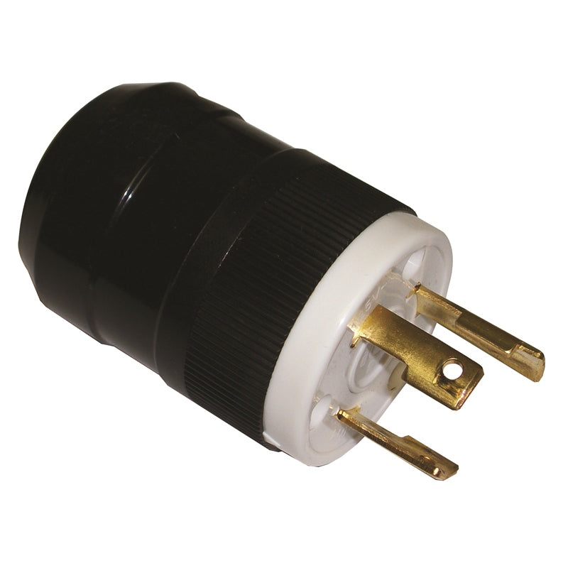 Marpac 7-51558 Troll Motor Plug 50A 3 Prong Marine Boat