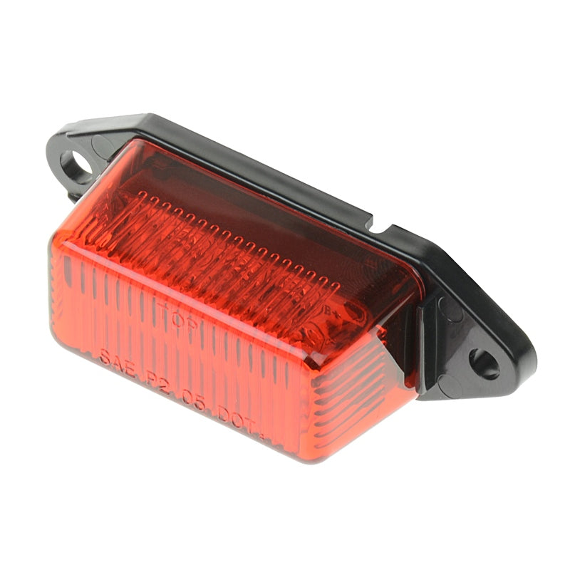Marpac 7-59311 Trailer Clearance Lite LED Tab/Mnt Red Marine Boat