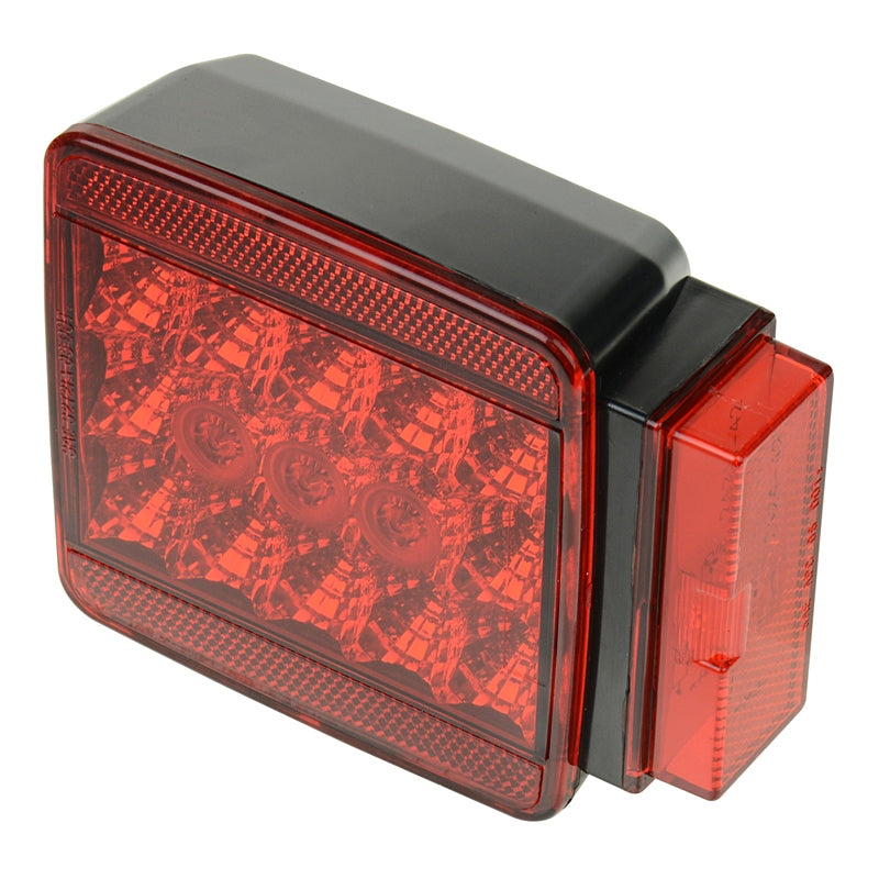 Marpac 7-59389 Trailer Tail Light M/LED SQ>80 RH Marine Boat
