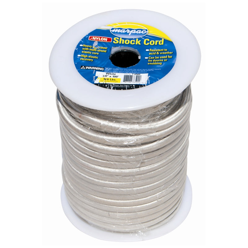 Marpac 1683221 Shock Cord Spool 100'x 5/16" Marine Boat