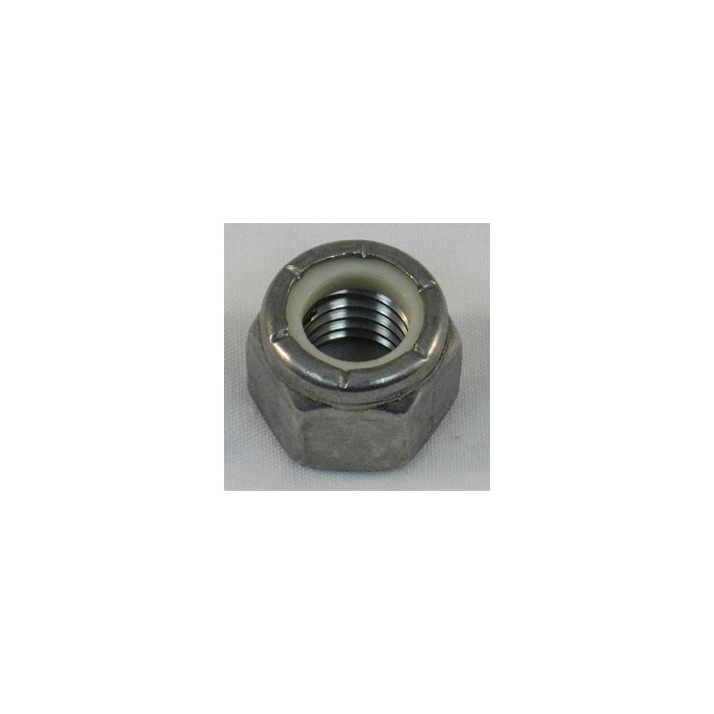 Marine Fasteners Inc 1337 Nylon Lock Nut Stainless Steel 3/8-16 (50)