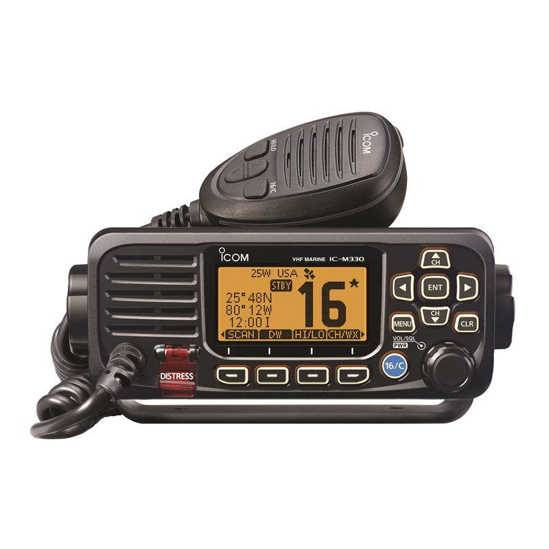 ICOM M330 White VHF Radio Fixed MT White M330 Marine Boat