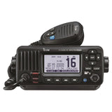 ICOM M424GBLACK VHF Fxd Mount With GPS Black Marine Boat